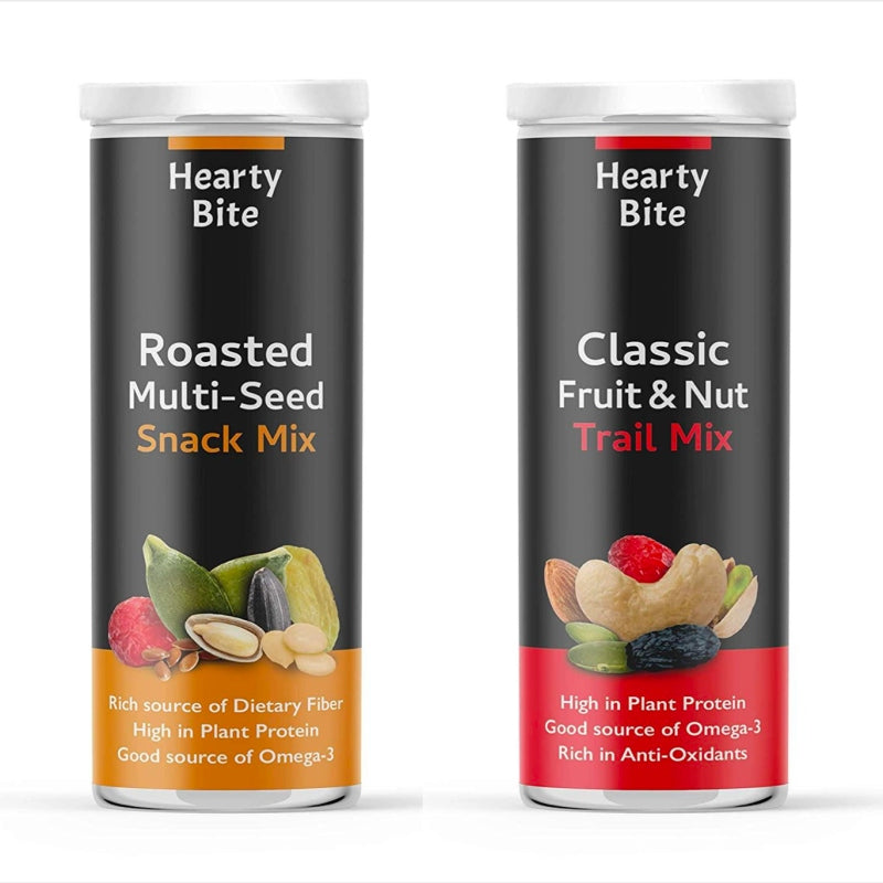 Multi-Seed Mix & Fruit & Nut Trail Mix Combo - 150g + 150g