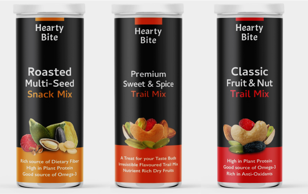 Signature Trail Mix Combo - Fruit & Nut 150g + Sweet & Spice 150g + Multi Seed125g